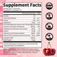 Magnesium Glycinate Gummies Vitamin D3 Coq10 60Pcs Combat Muscle Crampst Sleep Quality Muscle Bone Support Blood Sugar Levels