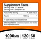 Taurine Capsules for Nervous System Health