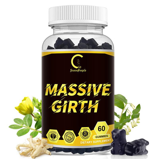 GP GP Greenpeople Massive Girth Bear Gummies