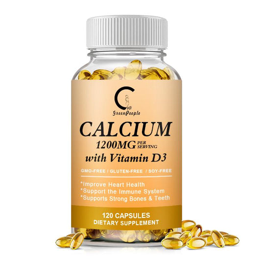Calcium Carbonate Softgels with Vitamin D