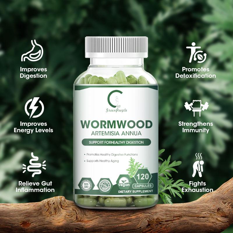 Wormwood extract Capsules Supports Healthy Aging, Digestion, and Immunity