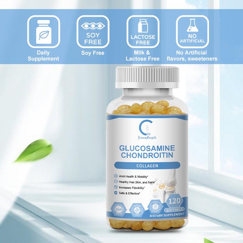 GP GP GreenPeople Glucosamine Chondroitin Collagen Capsules - GPGP GREENPEOPLE