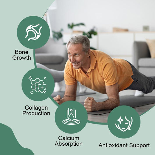 GP GP GREENPEOPLE Collagen Bone Complete Capsules with Calcium Magnesium 120pcs