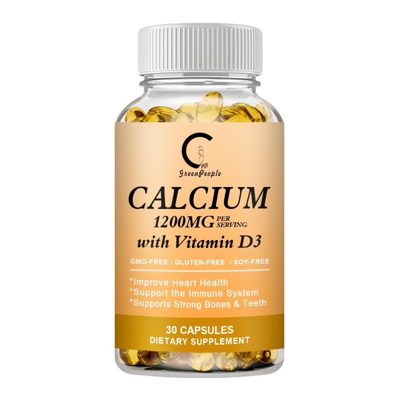 Calcium Carbonate Softgels with Vitamin D