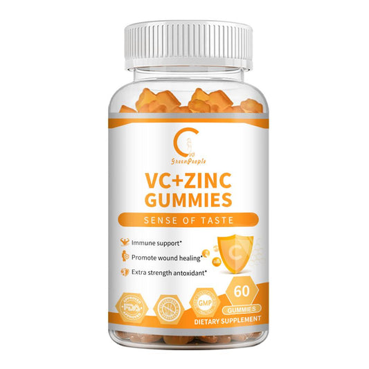 GPGP GreenPeopleVC+ZINC Gummies Dietary Supplement 400mg