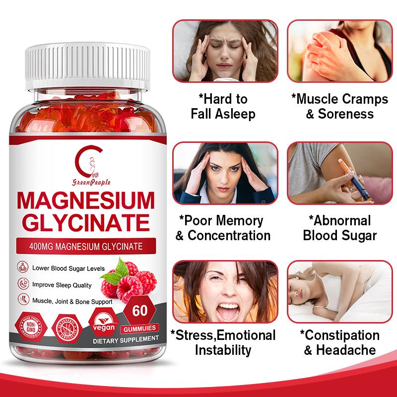 Magnesium Glycinate Gummies with L-Threonate